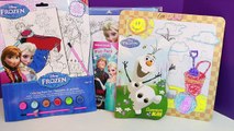 Elsa Frozen Anna Painting $1 Toy Disney Princess Olaf Target Dollar Bin Toys Review