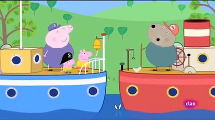 Peppa pig Castellano Temporada 3x11   El viaje en barco de polly  - Peppa pig en español