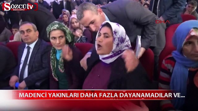 Madenci yakınları daha fazla dayanamadılar ve...