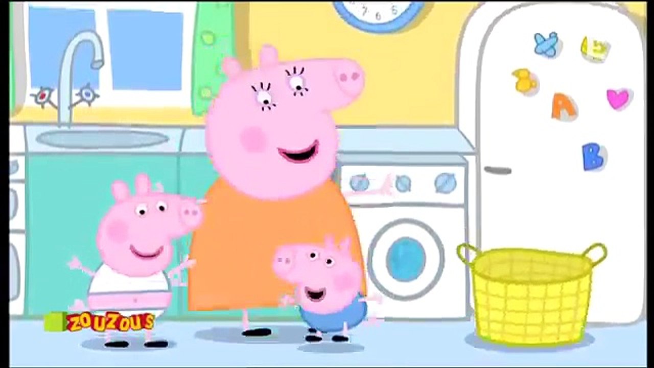 Peppa pig Francais: La lessive