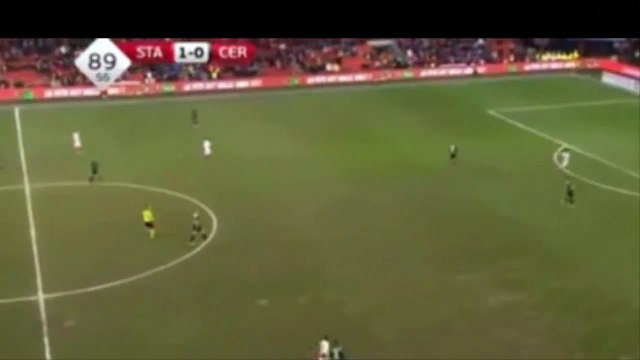 Faty R Goal Standard Liege 1 - 0 Cercle Brugge Jupiler League 27-2-2015