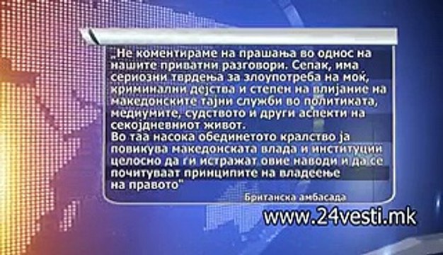 REAKCII NA STRANSKI AMBASADI ZA PRISLUSUVANJE 28 02