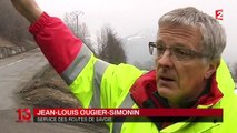 Un éboulement bloque des routes d'accès aux stations de ski