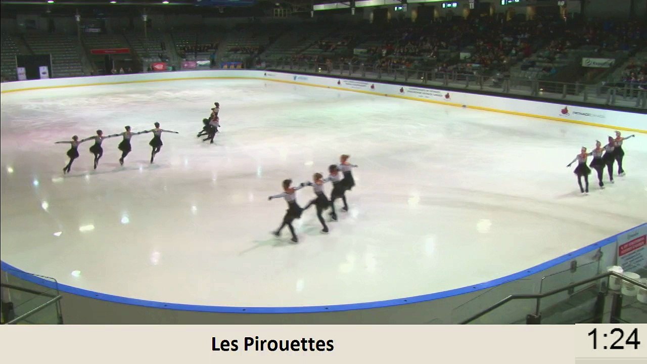 SCSSC15 Novice Free - Les Pirouettes - Program 1