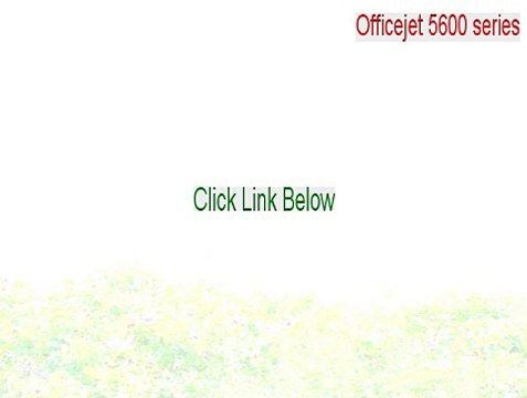 Officejet 5600 series (DOT4USB) Full Download - Download Here