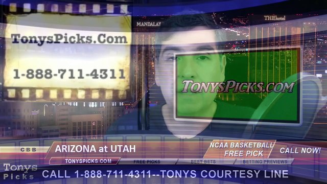 Utah Utes vs. Arizona Wildcats Free Pick Prediction NCAA College Basketball Odds Preview 2-28-2015