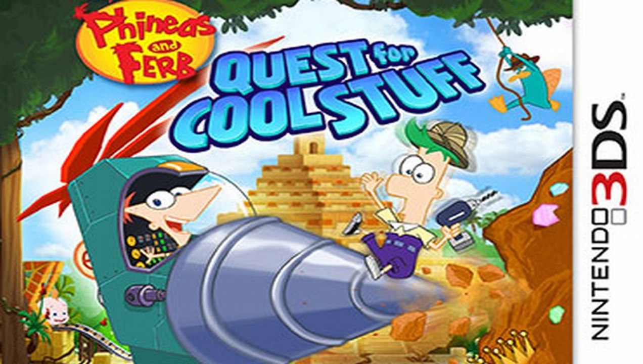 Phineas and Ferb Quest for Cool Stuff Gameplay (Nintendo 3DS) [60 FPS