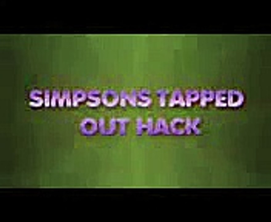 simpsons tapped out hack simpsons tapped out cheats hacks download