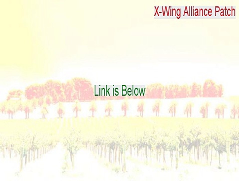 X-Wing Alliance Patch Keygen (x wing alliance vista patch)