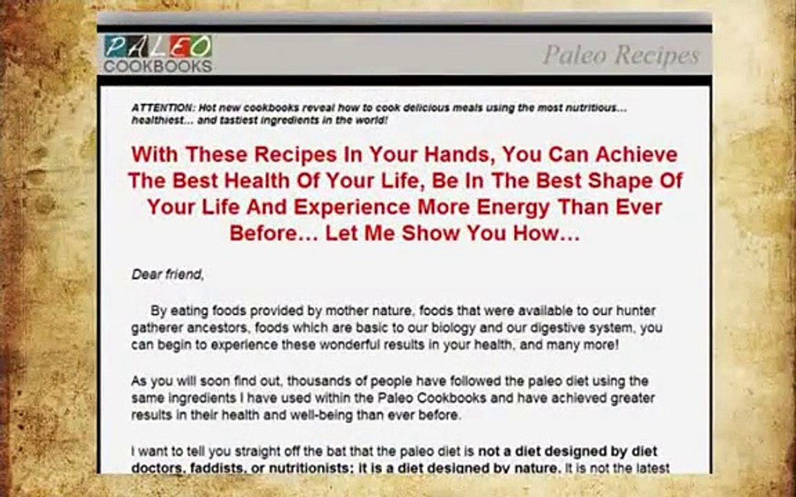 Paleo Diet Recipes - Broccoli And Pine-Nut Soup [Paleo Cookbooks]