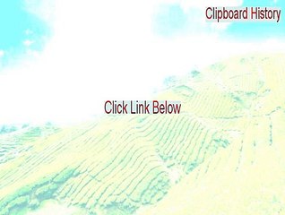 Clipboard History Key Gen [Instant Download 2015]
