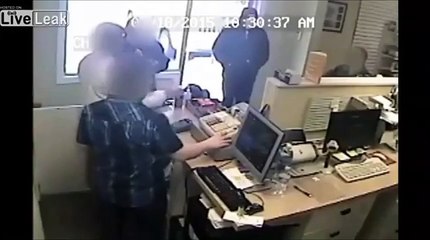 Armed Robber Shot Dead