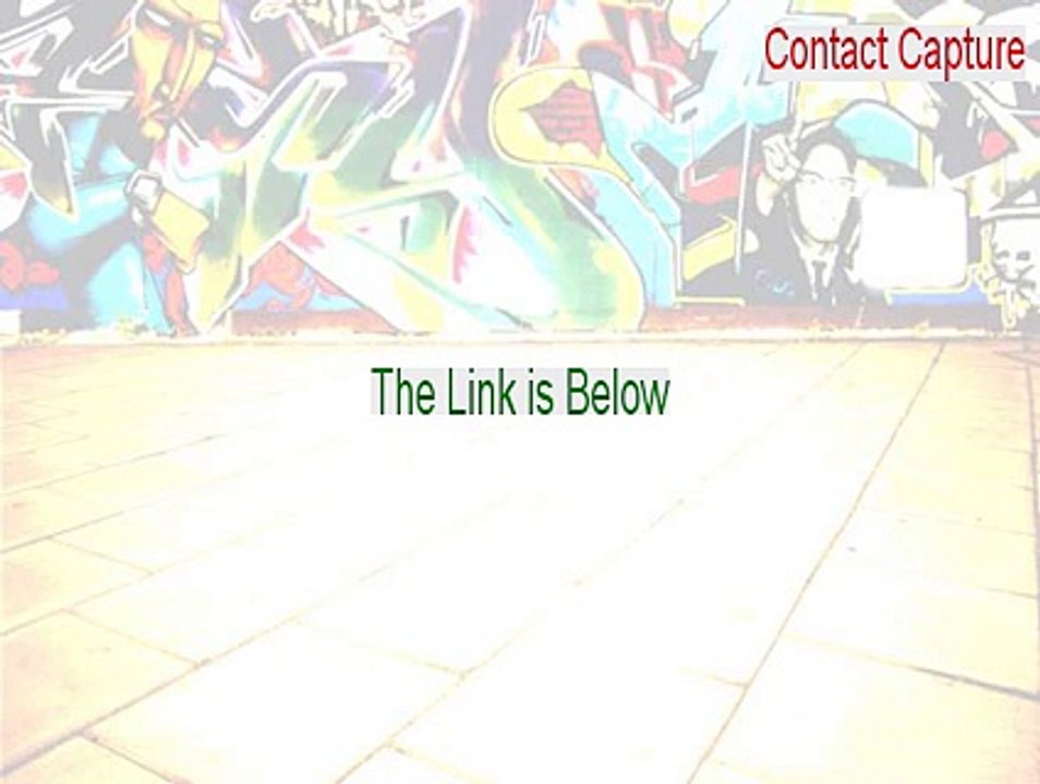 Contact Capture Crack [Download Here]