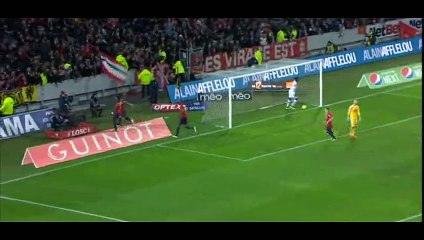 Goal Lopes - Lille 2-1 L Lyon - 28-02-2015