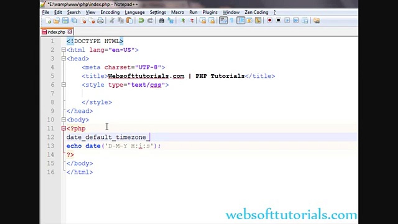 PHP tutorials in urdu - hindi - 38 - work with date and time in php
