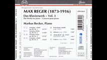 REGER Sonatine Op.89 No.3 (1908) | M.Becker | 1996