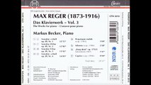 REGER Sonatine Op.89 No.2 (1905) | M.Becker | 1996