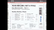 REGER Sonatine Op.89 No.1 (1905) | M.Becker | 1996