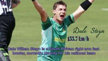 TOP 10 Fastest Bowlers In Cricket History