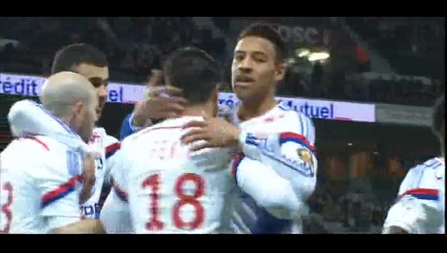 All Goals - Lille 2-1 L Lyon - 28-02-2015
