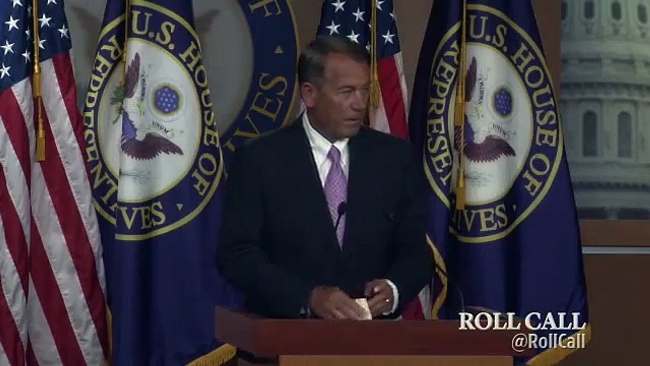Boehner Not Ruling Out Gas Tax Increase