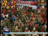 Venezolanos marchan por la soberanía y contra el injerencismo