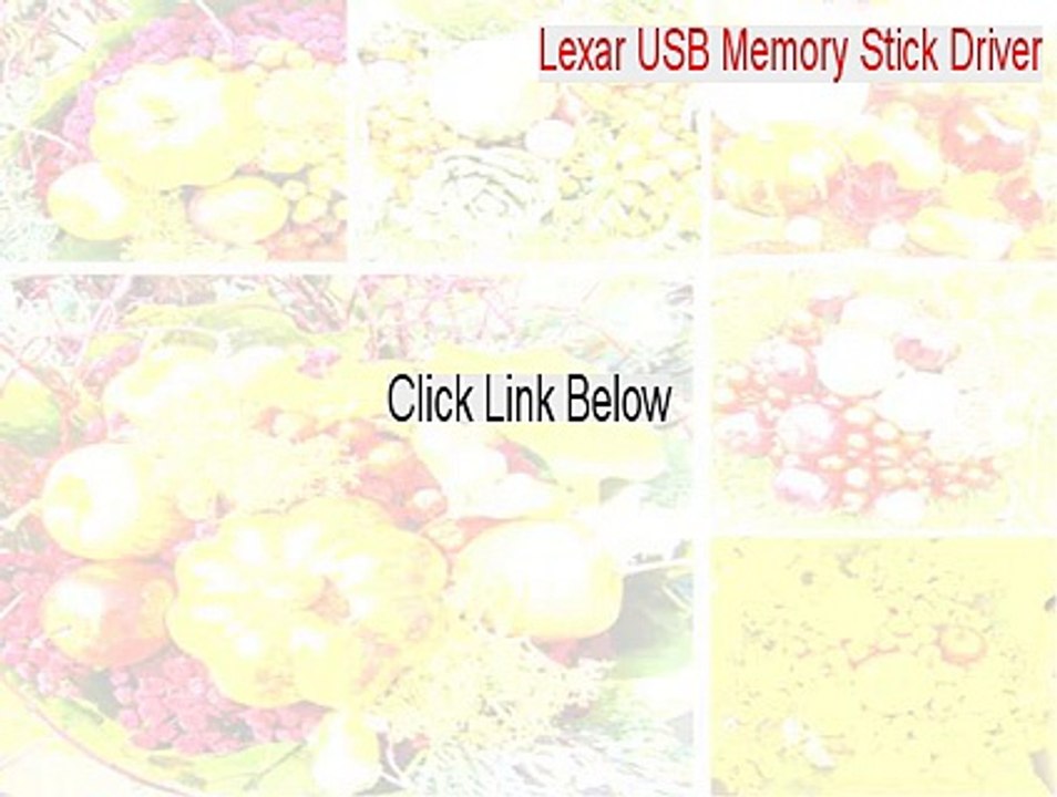Lexar USB Memory Stick Driver Full (lexar usb memory stick driver windows 98 2015)