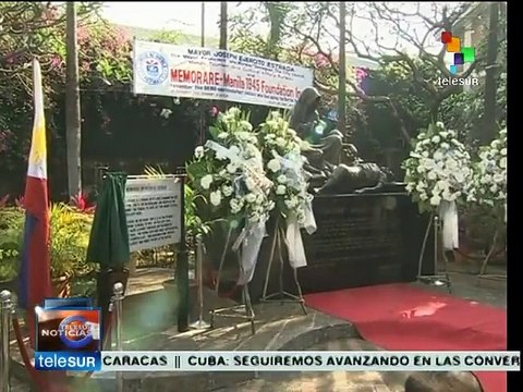Filipinas conmemora 70 años de la Batalla de Manila