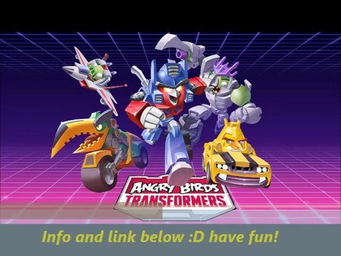 Latest (July 2k15) Angry Birds Transformers v1.5.18 (ios) Apk + Mod + Data (a lot of money) for Android