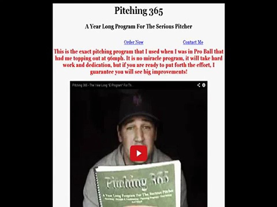 Pitching 365