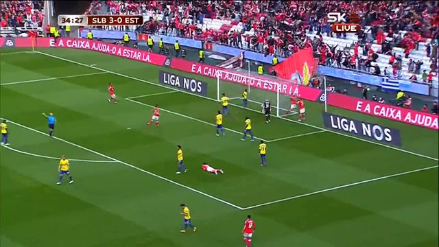 Jonas 4:0 | Benfica - Estoril 28.02.2015 HD