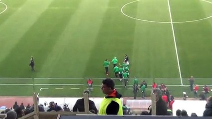 Ομάδα Πετόσφαιρας Ομόνοιας στον αγώνα με ΑΠΟΕΛ 1/3