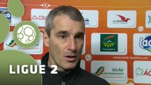 Conférence de presse Stade Lavallois - AC Arles Avignon (1-0) : Denis ZANKO (LAVAL) - Victor ZVUNKA (ACA) - 2014/2015