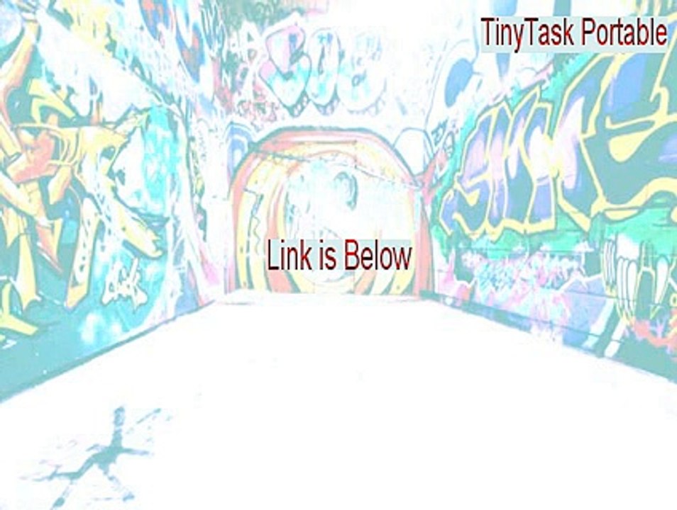 TinyTask Portable Serial [Legit Download 2015]
