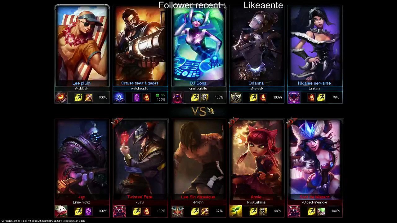 Grave ADC  première game