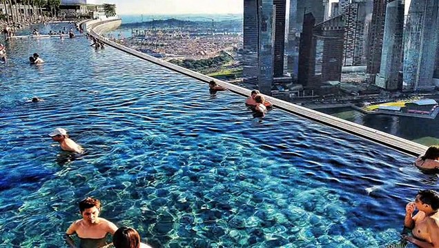 Infinite Pool, Hotel Marina Bay Sands, Singapore