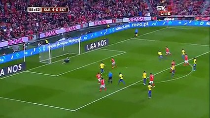 Rodrigo Lima 5-0 Penalty Kick _ Benfica - Estoril 28.02.2015 HD
