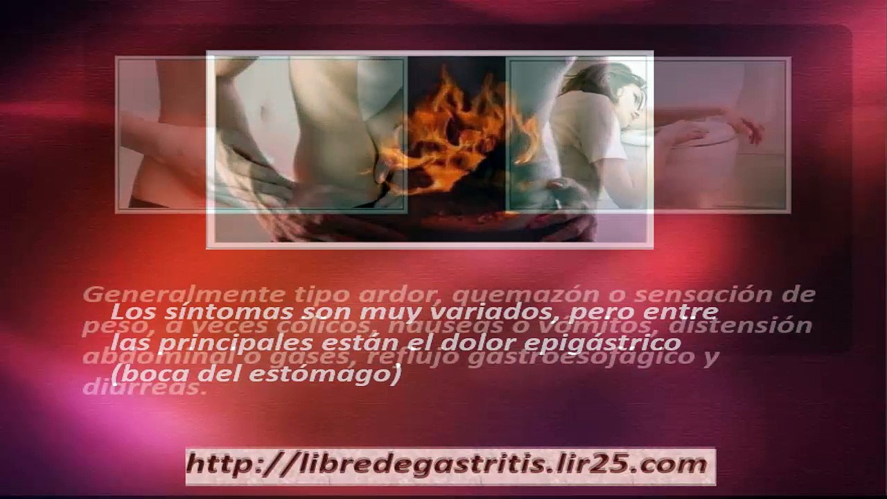 Sintomas de la Gastritis