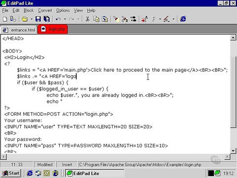 Lesson No 52 - Step by step tutorial in PHP about Logging A User In - Education4u