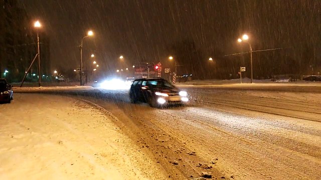 Huawei Ascend G7, тест камеры - Ночь и снег