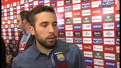 Jordi Alba: "Barça has always been my club"