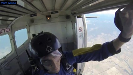 Parachutiste perd connaissance en chute libre