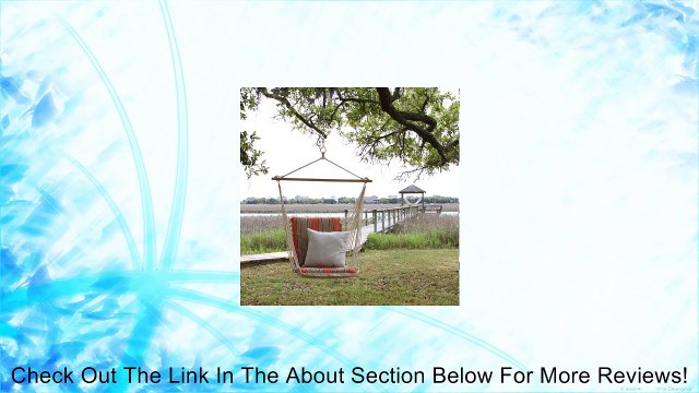 Pawleys Island Hammocks Single Cushioned Swing - Passage Poppy Review