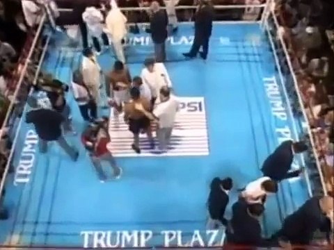 Mike Tyson v Michael Spinks, 91 second knockout, undisputed heavyweight championship 1988