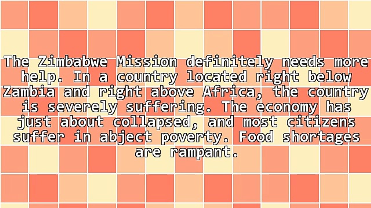 Help Needed For The Zimbabwe Mission
