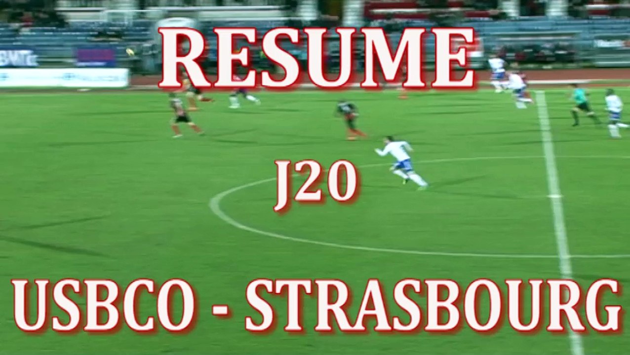 J20 Résumé USBCO - STRASBOURG
