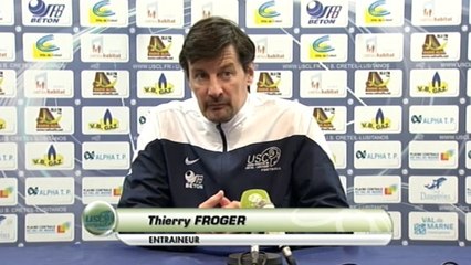 USCL - Dijon : Conférence de presse des entraîneurs (J26 S14/15)