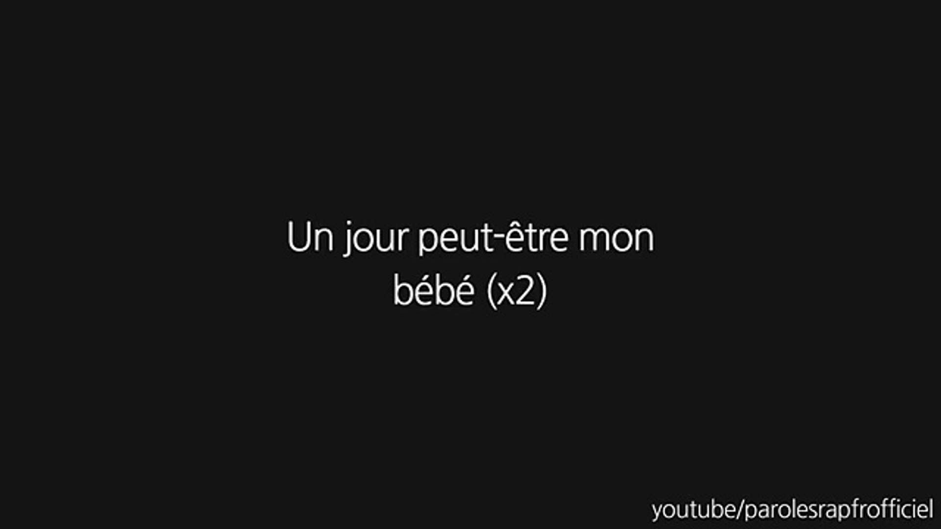 Mac Tyer Un Jour Peut Etre Paroles Lyrics Video Dailymotion