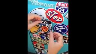 Pie In The Sky In Stowe And On The StickerMobile