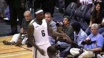 Lebron James sings Niggas in Paris Then hits Half-Court Shot at the Buzzer!